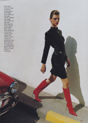 Angela Lindvall &amp;amp; Rhea Durham ~ US Vogue July 1997 by Mario Testino