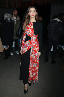 Angela Sarafyan- Prabal Gurung show, Fall Winter 2019, New York Fashion Week