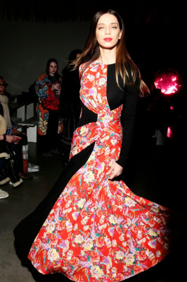 Angela Sarafyan- Prabal Gurung show, Fall Winter 2019, New York Fashion Week