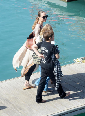 Angelina Jolie - Fuerteventura, Spain 11/02/2019