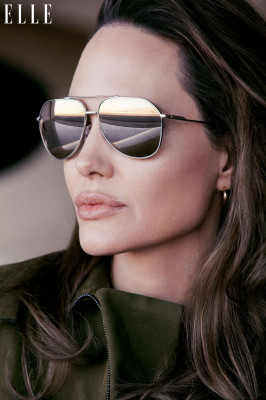 Angelina Jolie by Alexi Lubomirski for Elle Magazine (September 2019)