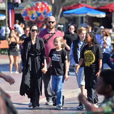 Angelina Jolie - Disneyland in Anaheim 08/23/2019