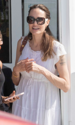 Angelina Jolie - Fuerteventura, Spain 10/28/2019