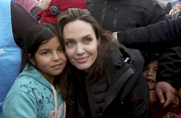 Angelina Jolie - Zaatari, Jordan - Visting the Zaatari Camp 01/28/2018