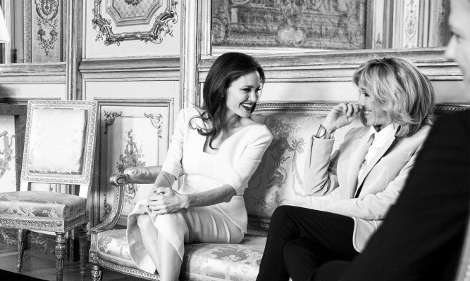 Angelina Jolie in Paris 01/30/2018