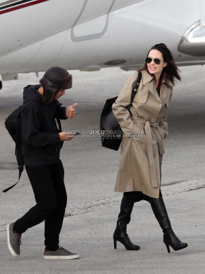 Angelina Jolie in Brussels 01/31/2018