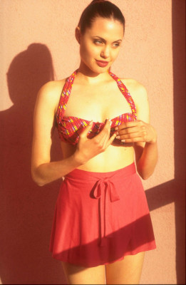 ANGELINA JOLIE at a Photoshoot, 1994