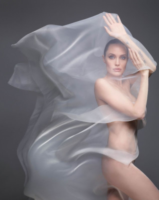ANGELINA JOLIE in Harper’s Bazaar Magazine, December 2019/January 2020