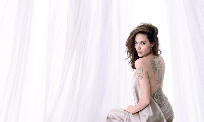 Angelina Jolie by Emmanuel Lubezki for Mon Guerlain (2019)