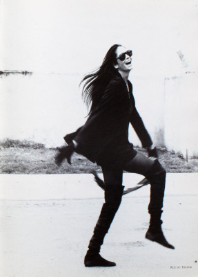 Angie Harmon for EMPORIO ARMANI IT Mar 1992 by Aldo Fallai