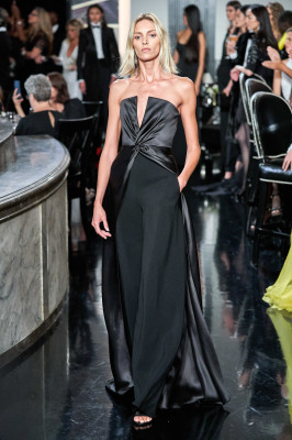Anja Rubik - Ralph Lauren Autumn/Winter 2019 Fashion Show in New York