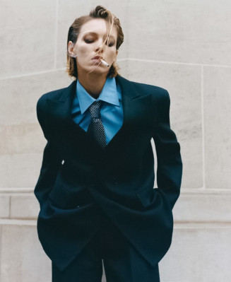 Anja Rubik ~ M Le Magazine Du Monde November 2023 by Oliver Hadlee Pearch