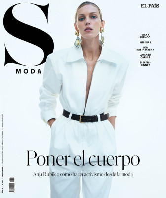 Anja Rubik ~ S Moda El País March 2024 by Nico Bustos