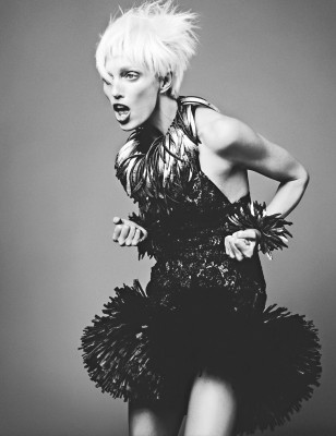 Anja Rubik ~ Harper’s Bazaar France March 2025 by Robin Galiegue