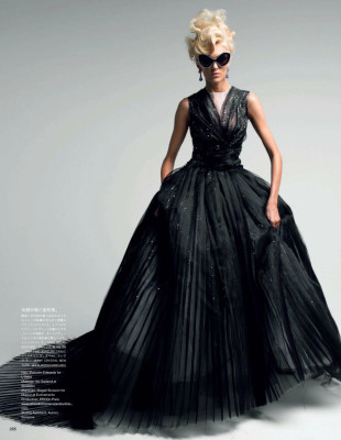Anja Rubik ~ Vogue Japan May 2012 by Patrick Demarchelier