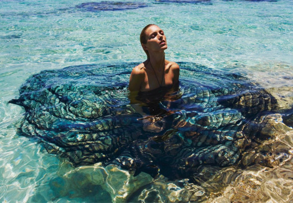 Anja Rubik in Porter #27 Summer Escape 2018