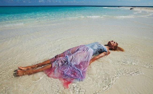 Anja Rubik in Porter #27 Summer Escape 2018