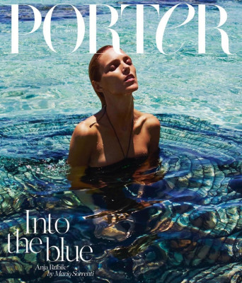 Anja Rubik in Porter #27 Summer Escape 2018