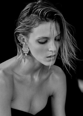 Anja Rubik – Vogue Ukraine Magazine (February 2017)