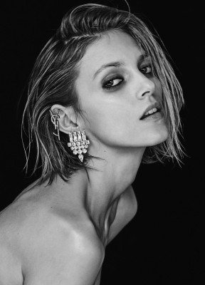Anja Rubik – Vogue Ukraine Magazine (February 2017)
