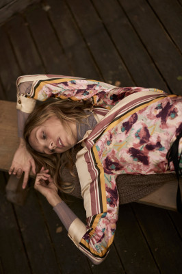 Anja Rubik for Zara AW 2021 Scarf Collection