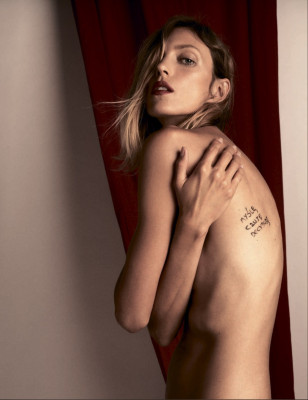 Anja Rubik by Herself for Vogue Poland || December 2020