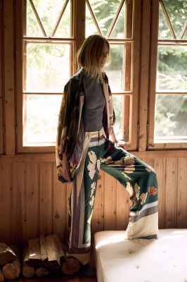 Anja Rubik for Zara AW 2021 Scarf Collection