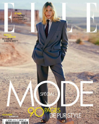 Anja Rubik for Elle Fr n.4131 by Cass Bird