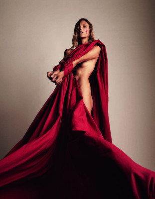 Anja Rubik by Herself for Vogue Poland || December 2020
