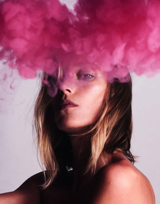 Anja Rubik by Herself for Vogue Poland || December 2020