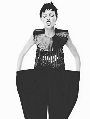 Anja Rubik ~ Harper’s Bazaar France March 2025 by Robin Galiegue