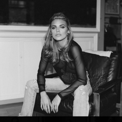 ANNALYNNE MCCORD at a Black and White Photoshoot 05/03/2020