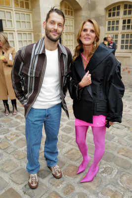 Front Row At Victoria Beckham Spring/Summer 2023 Fashion Show in Paris