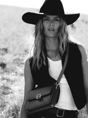 Anna Ewers for Raph Lauren
