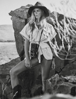 Anna Ewers – Photoshoot for Vogue Paris April 2019