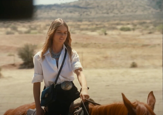 Anna Ewers for Raph Lauren