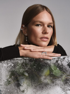 Anna Ewers for Chanel Fine Jewelry Holiday Season 2024
