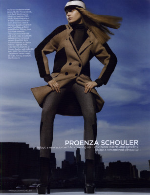 Anna Jagodzinska ~ UK Vogue August 2009 by Patrick Demarchelier
