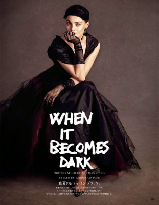 Anna Jagodzinska ~ Vogue Japan July 2014 by Andreas Sjödin