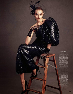 Anna Jagodzinska ~ Vogue Japan July 2014 by Andreas Sjödin