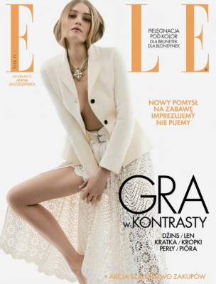 Anna Jagodzinska for Elle Poland May 2023