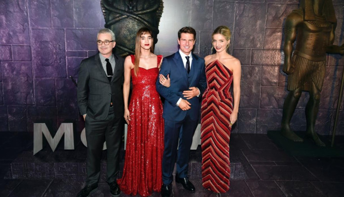 Annabelle Wallis at The Mummy Premiere in Mexico 06/05/2017