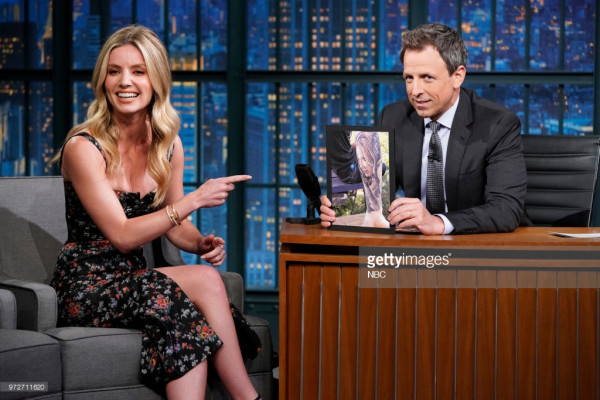 Annabelle Wallis - Late Night with Seth Meyers 06/12/2018