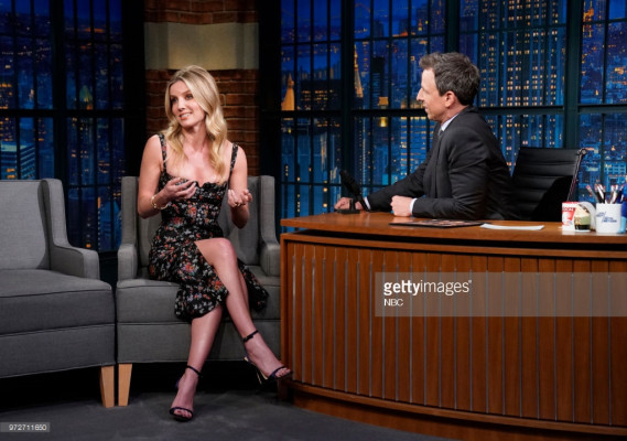Annabelle Wallis - Late Night with Seth Meyers 06/12/2018