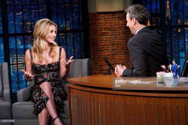 Annabelle Wallis - Late Night with Seth Meyers 06/12/2018