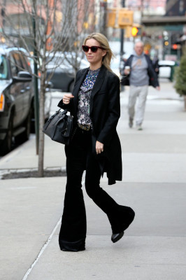 ANNABELLE WALLIS Out and About in New York 03/08/2017