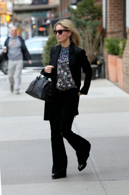 ANNABELLE WALLIS Out and About in New York 03/08/2017