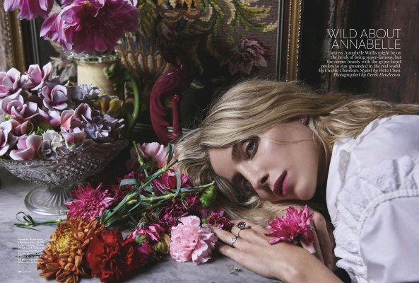 Annabelle Wallis for Vogue Australia