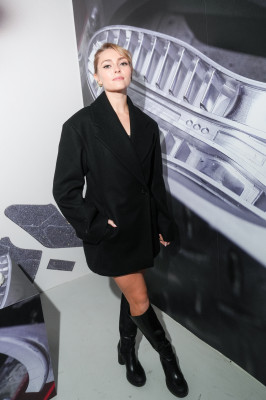 AnnaSophia Robb at Ecco flagship store opening in New York 12/07/23
