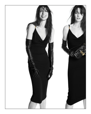Anne Hathaway ~ Versace Icons 2023 Campaign by Mert Alas and Marcus Piggott 
